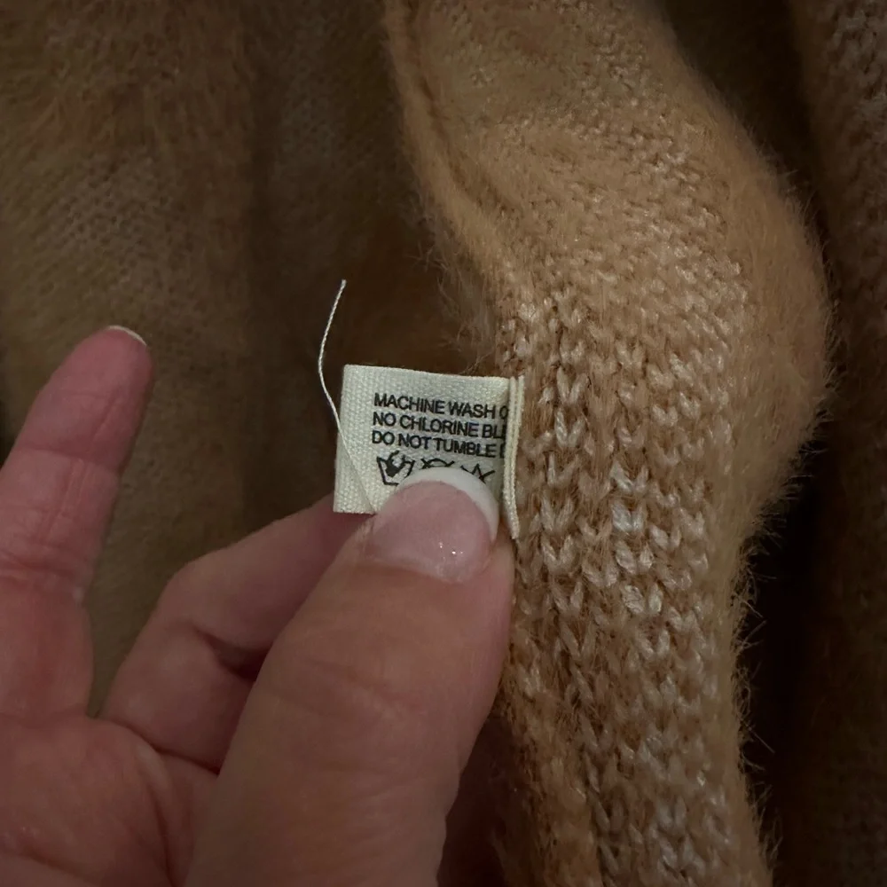 Nora Madison Tan Knit Sweater - Picture 7 of 7